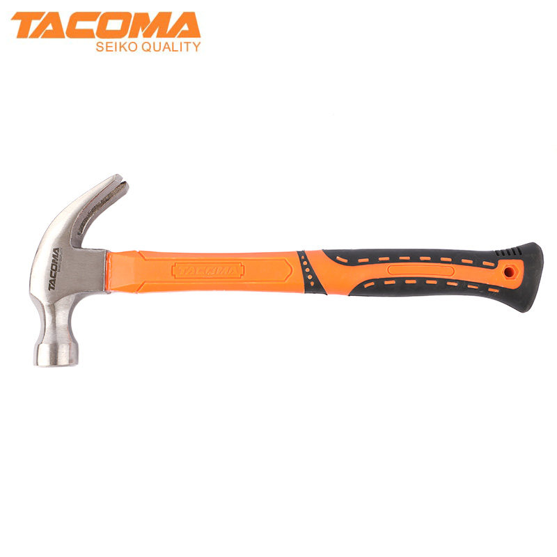 American claw hammer with fiberglass handle