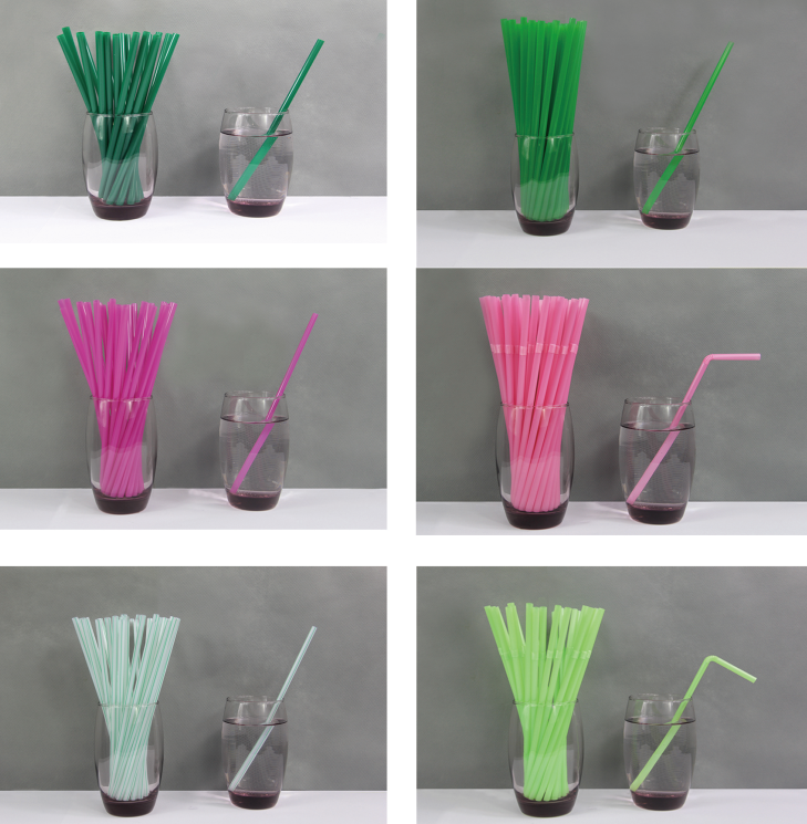 PLA degradable straw