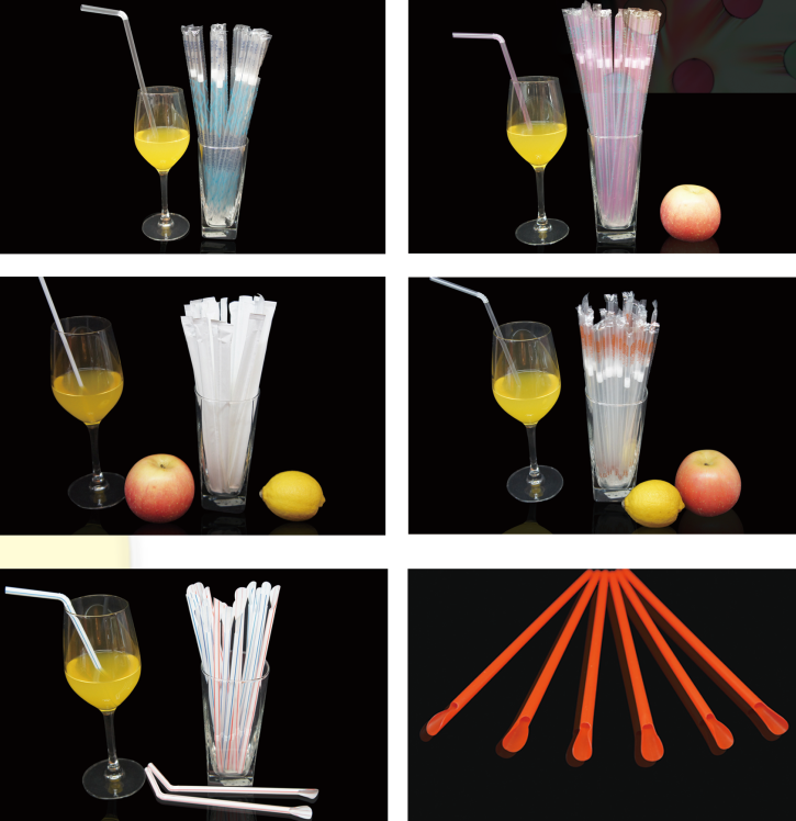 PP flex straw