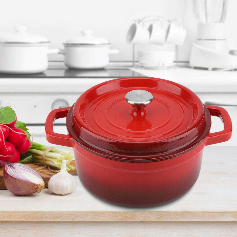 22cm CAST IRON ENAMEL CASSEROLE COCOTTE