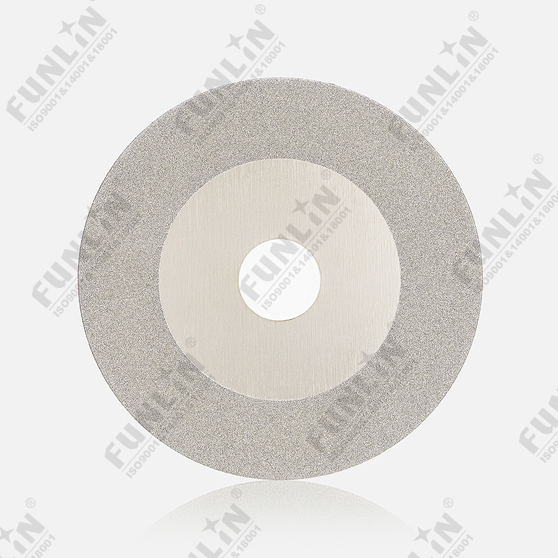 Electroplated diamond disc