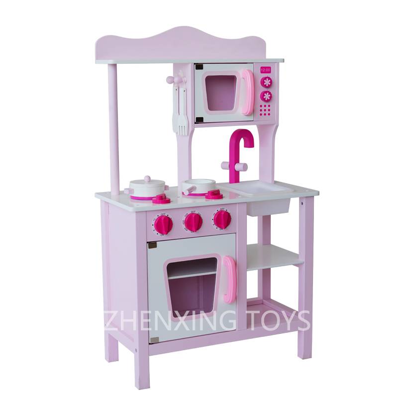 Pink mini kitchen