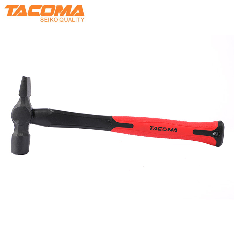 Cross pein hammer with fiberglass handle