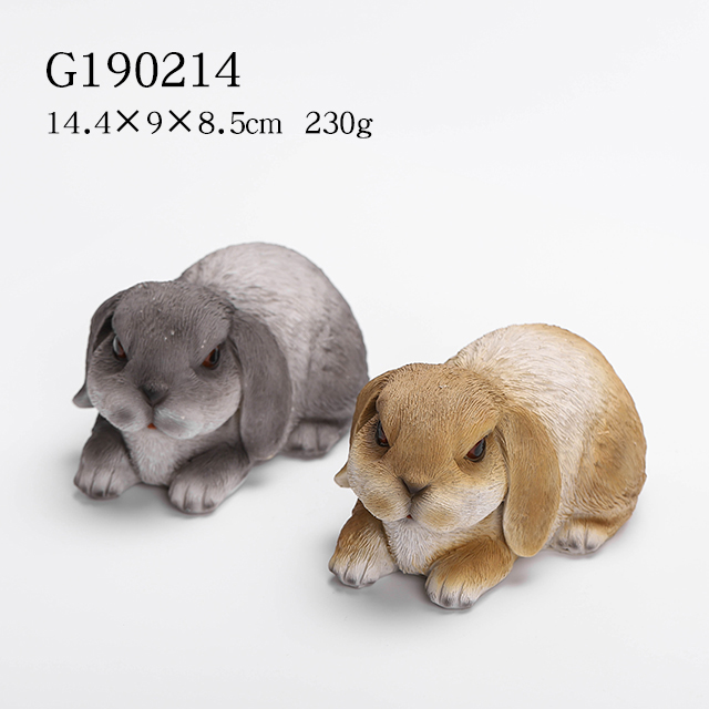 Resin rabbit