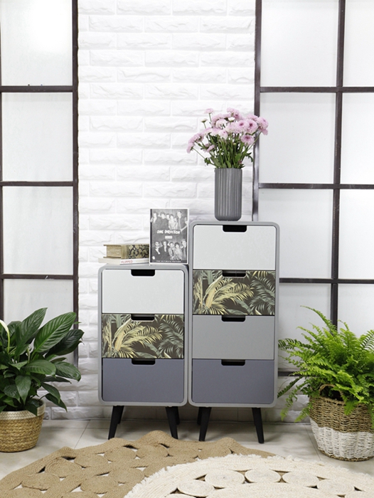 3/4 drawers units