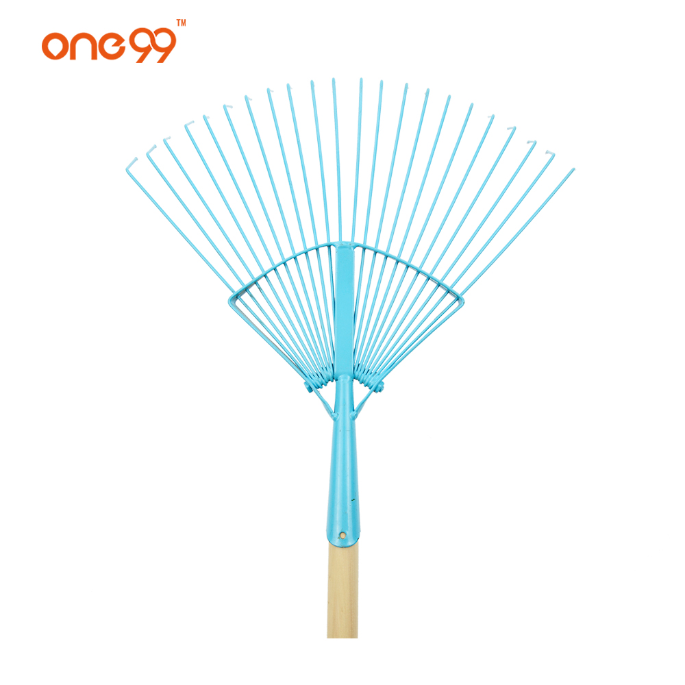 One99 2020 new style blue fan lawn 22t garden clean rake