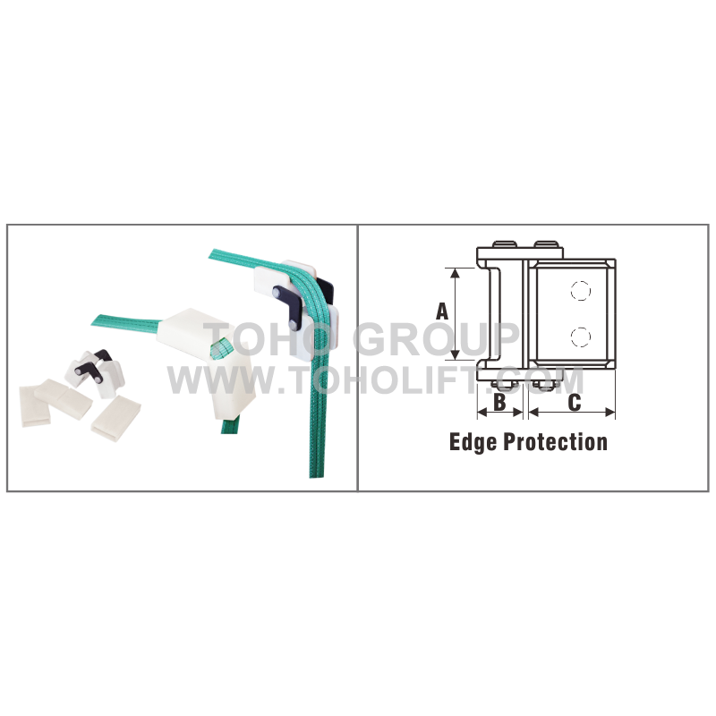 Wear resistant edge protection