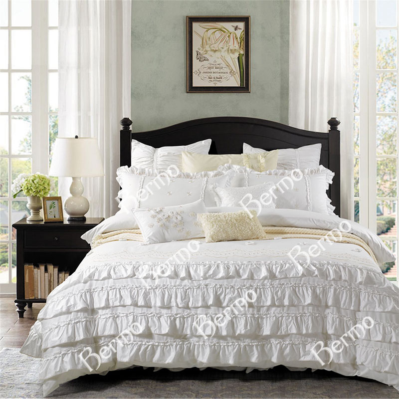 Cotton Embroidery Comforter Set
