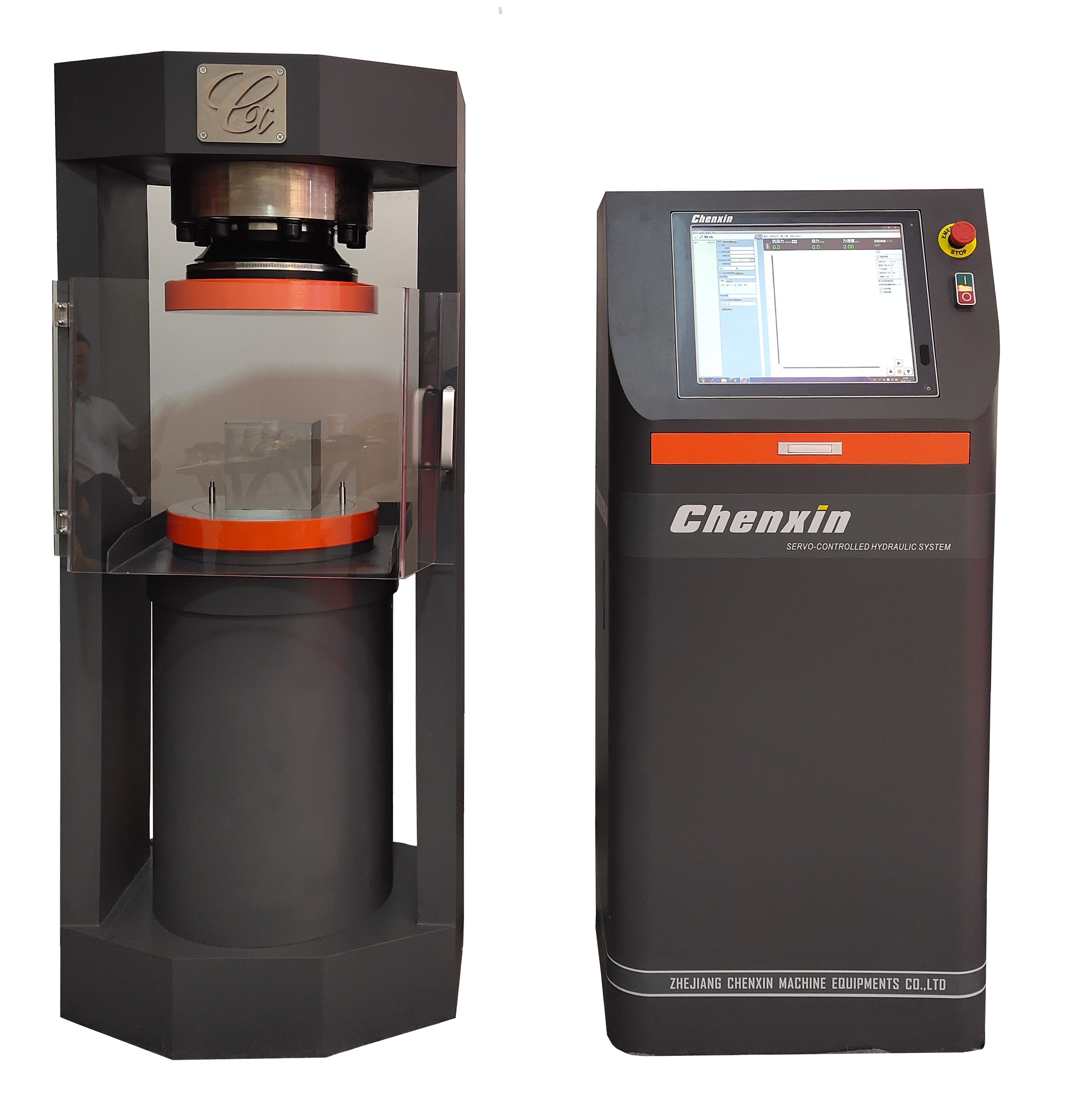 Computer Controlled Electro-hydraulic Servo Compression Testing Machine