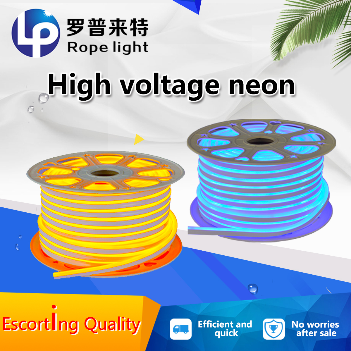 High voltage neon light