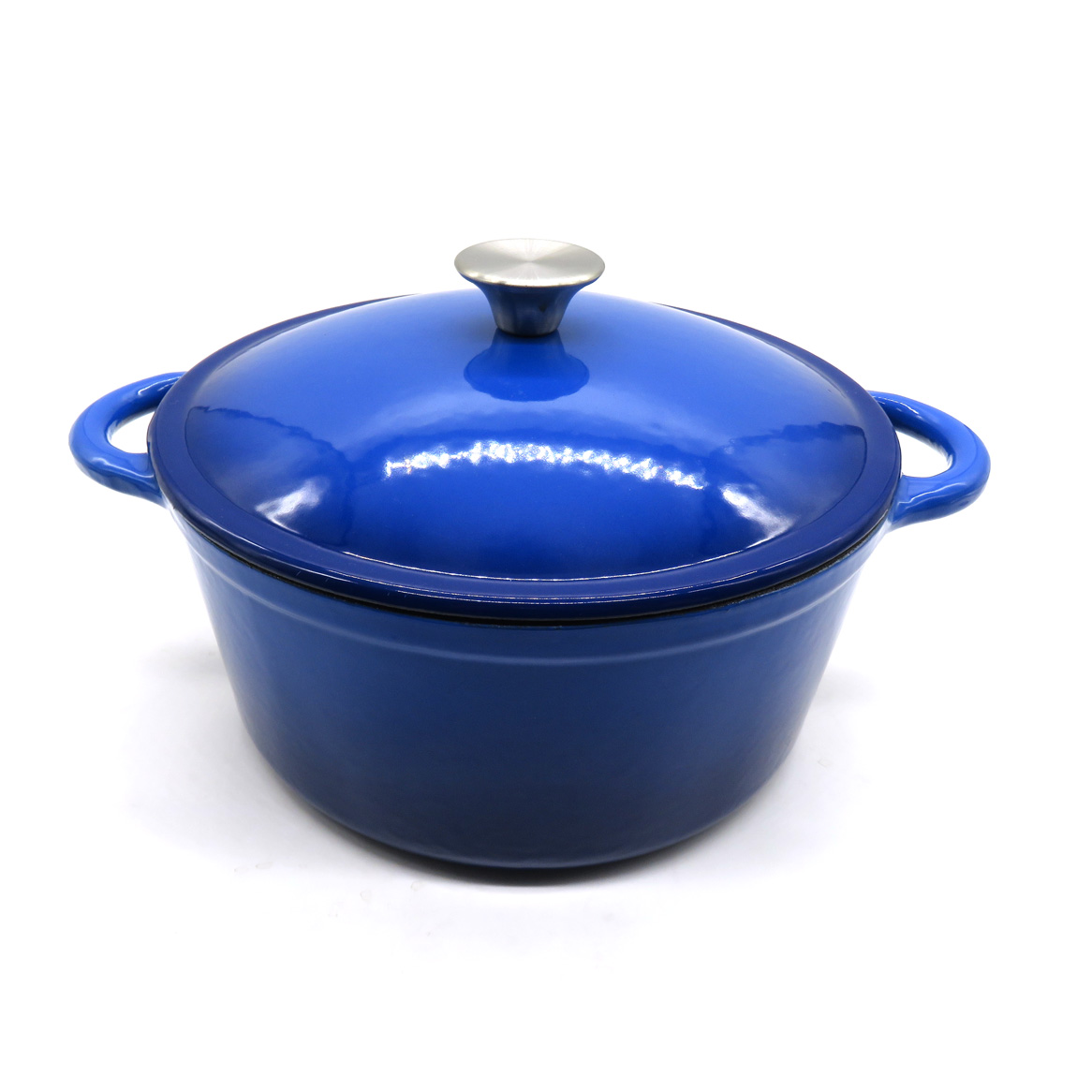 24cm cast iron enamel casserole
