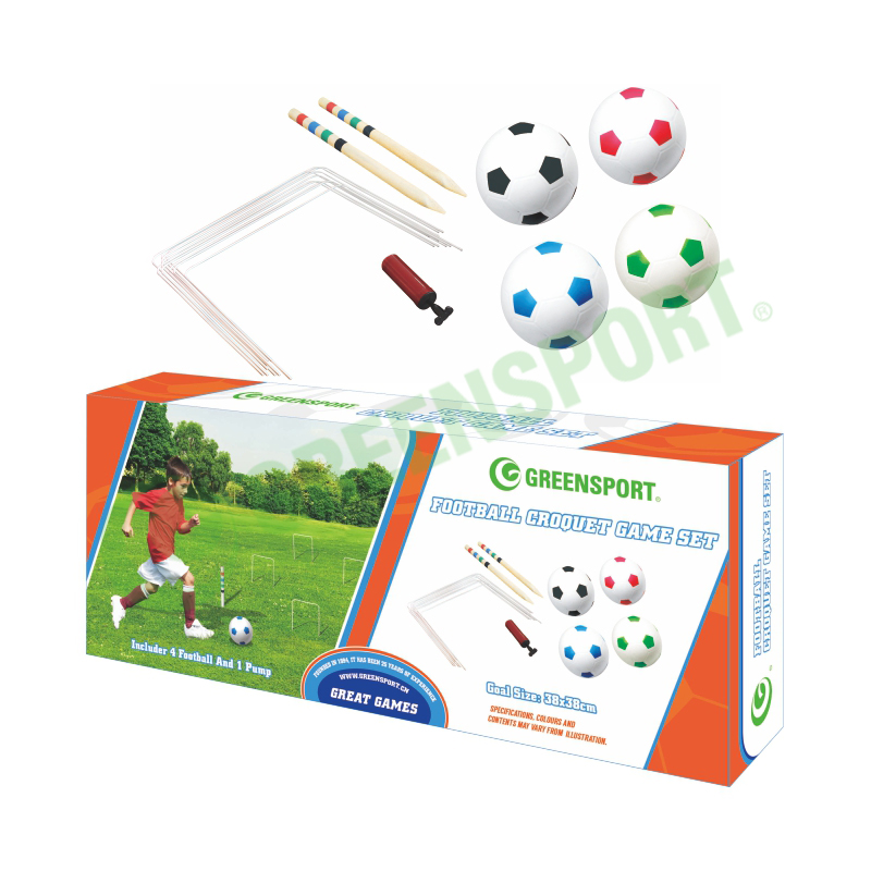 Football Croquet Set