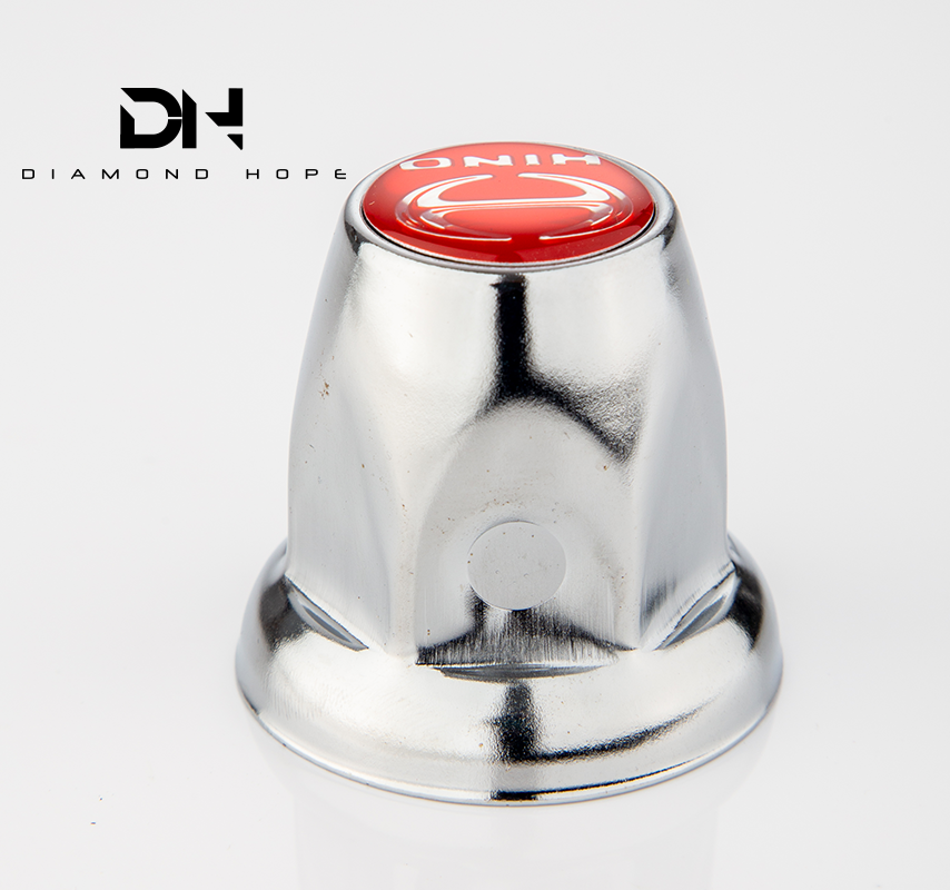 32/33 hex 46 height truck wheel lug nut covers with cap