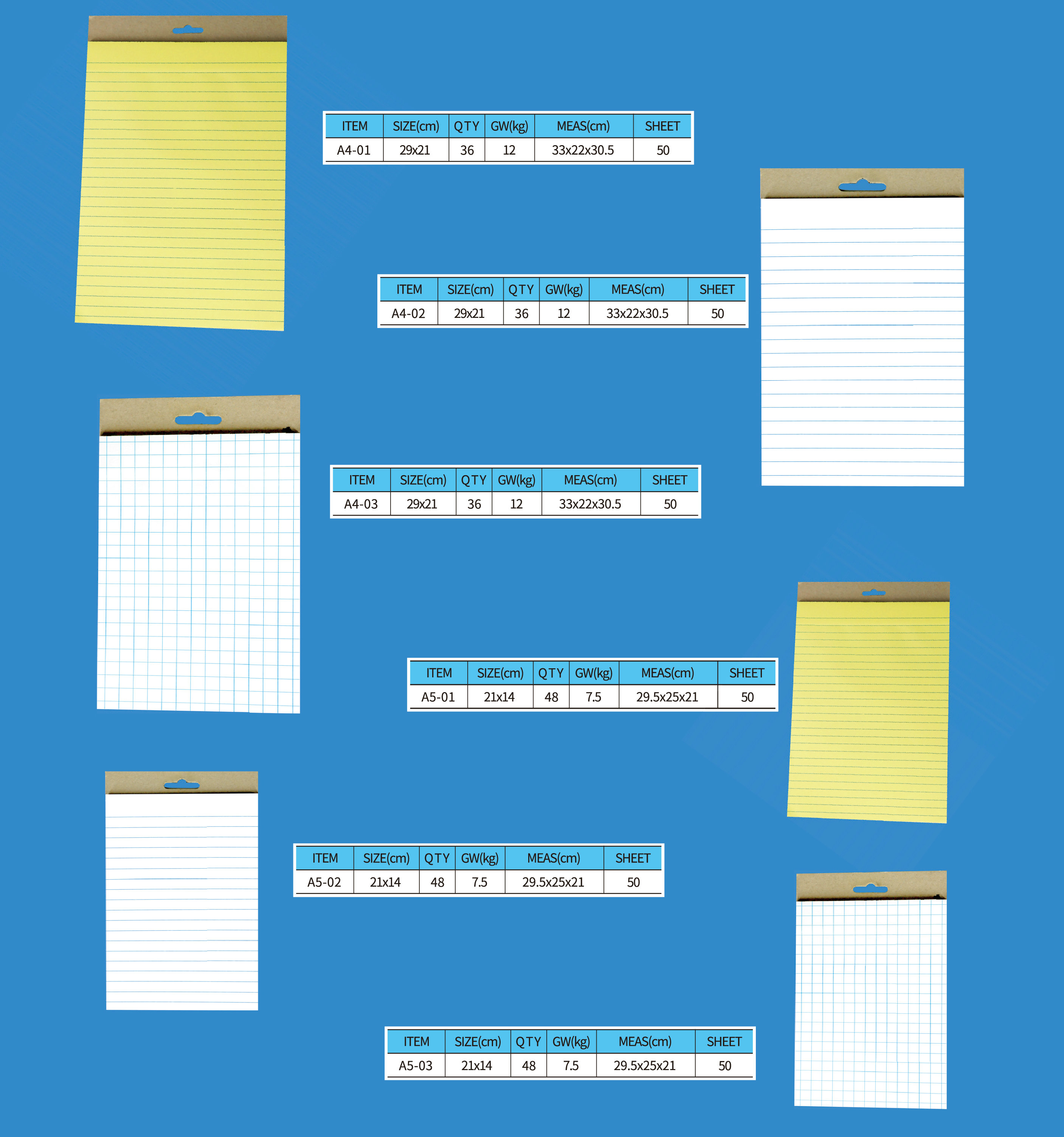 sticky note with line