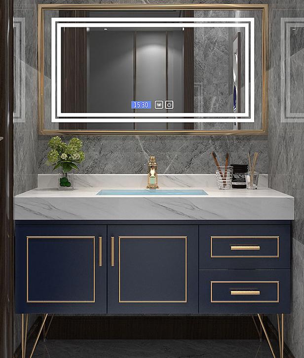 Modern simple combination bathroom cabinet