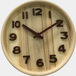 Wooden Wall Clock