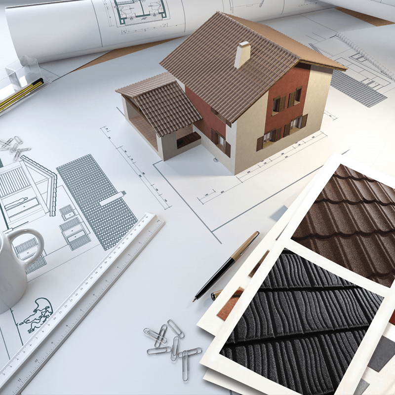 Bond tile stone coated metal roof tiles