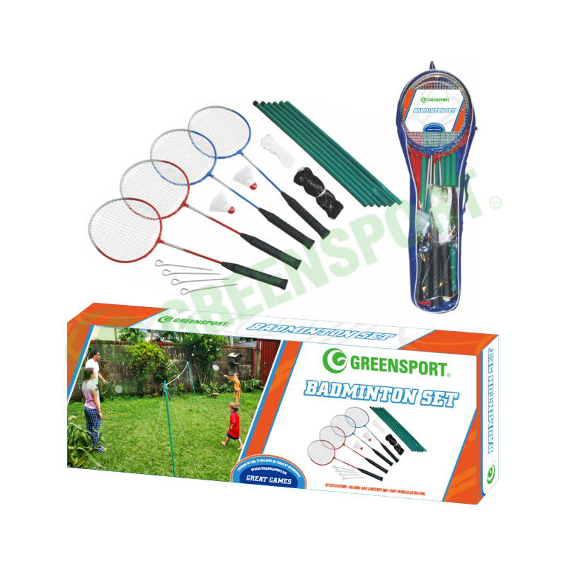 4 Players Badminton Set