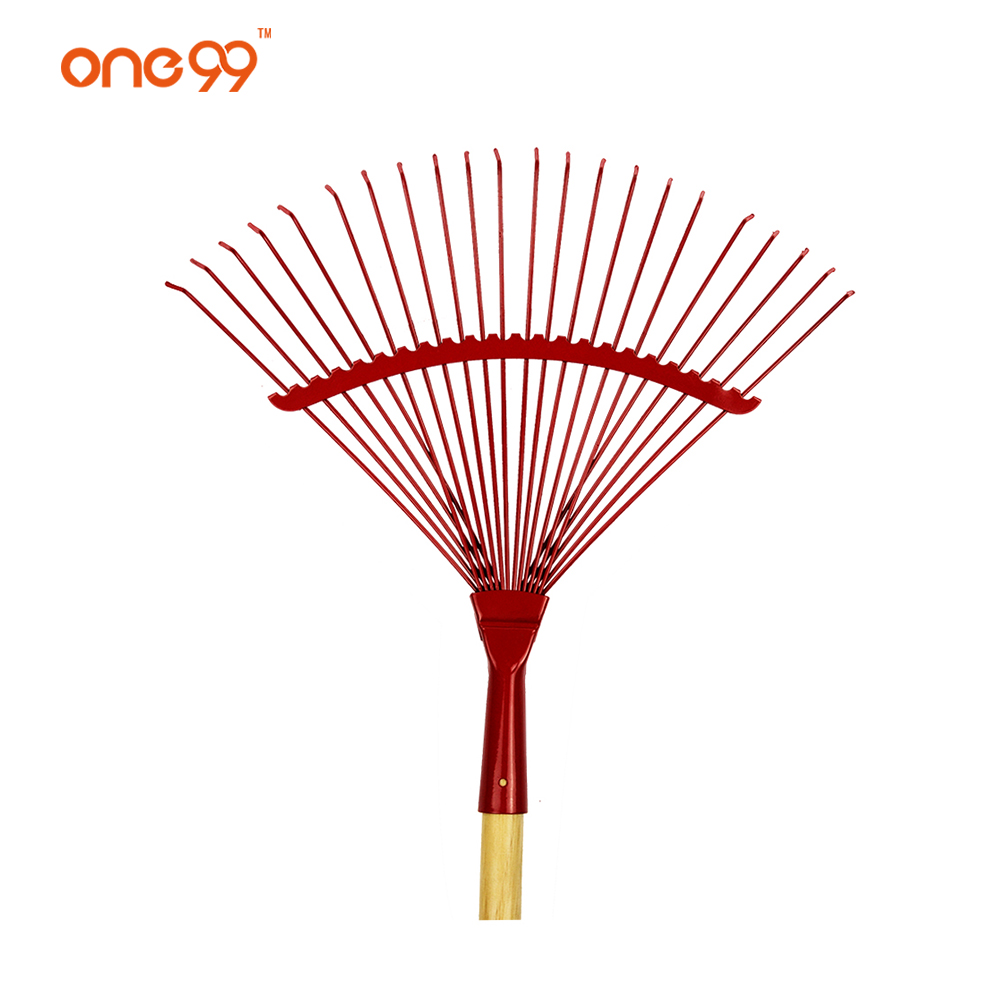 One99 Garten Multi Change 50cm Garden Springtine Leaf Grass Moss Lawn Rake Uam