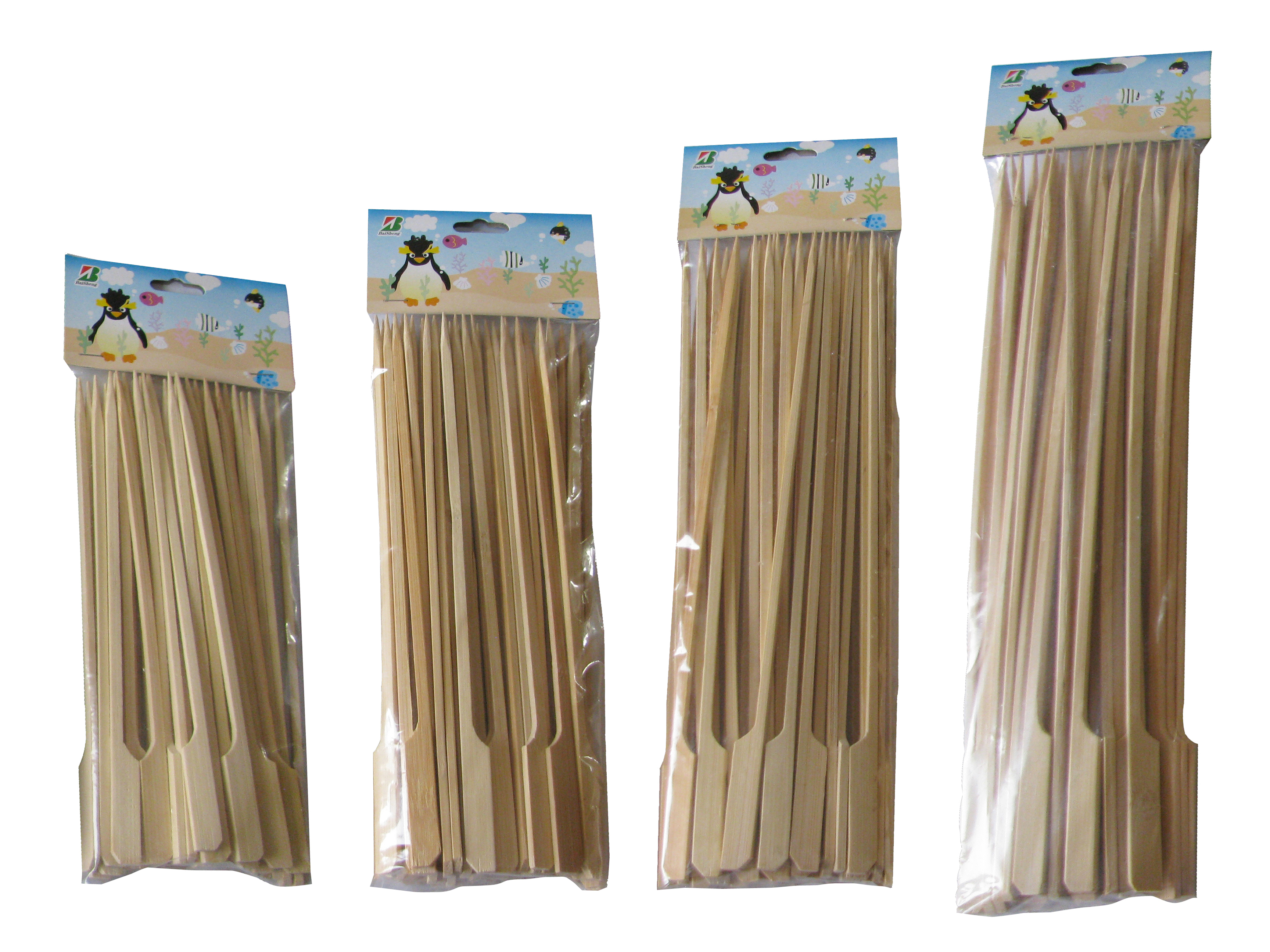 Skewer Paddle Bamboo Picks