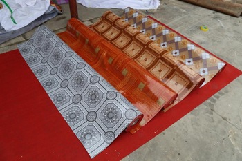 Felt backing pvc flooring
