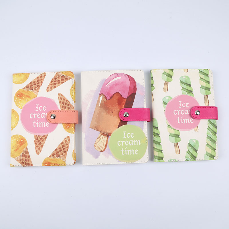 WANSHIFA 2021 Creative Design Color Printed Bind Notebook