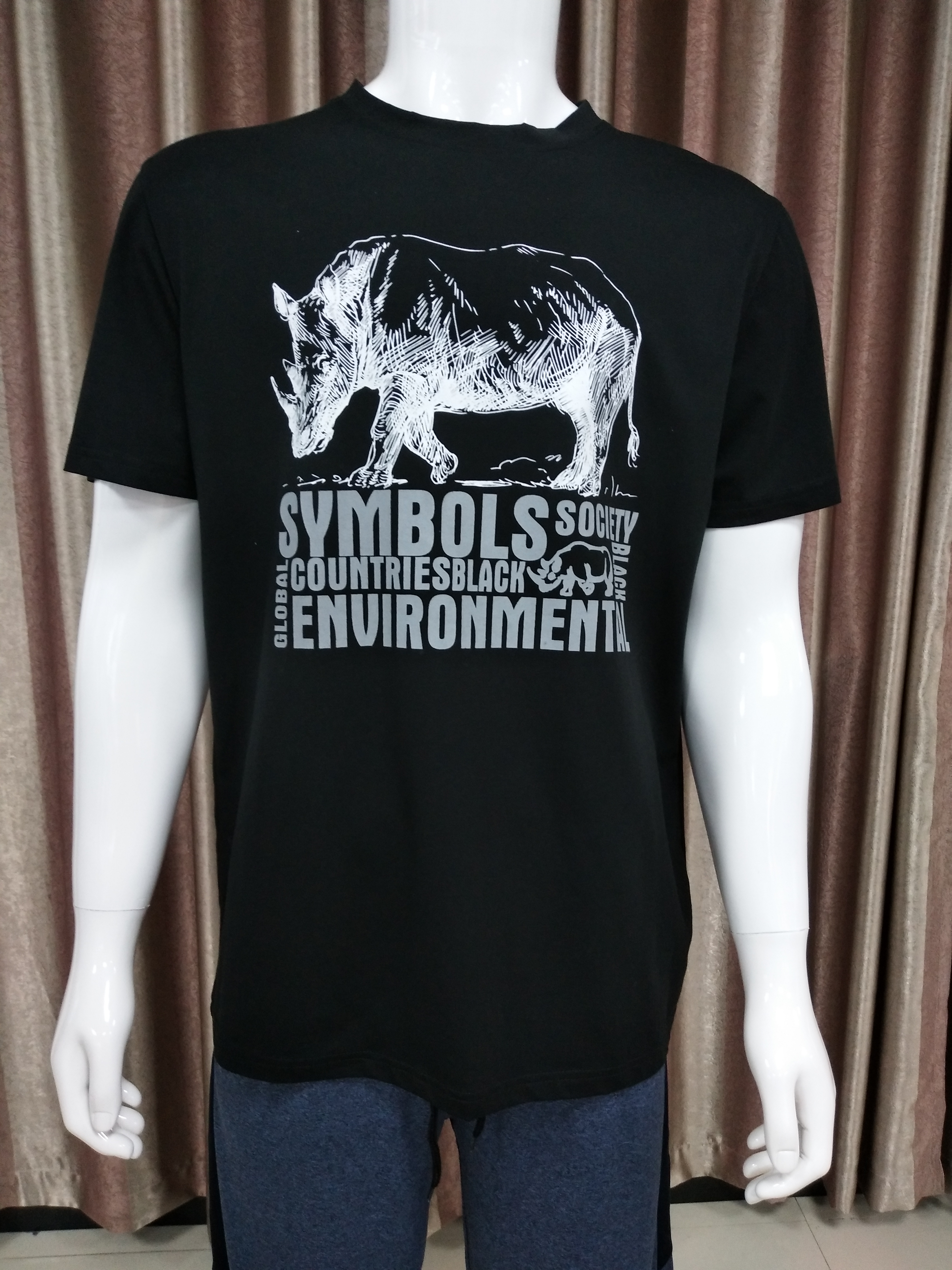 100% cotton Man Wowan summery season tee shirt