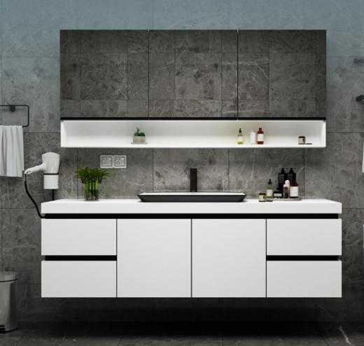 Modern simple combination bathroom cabinet