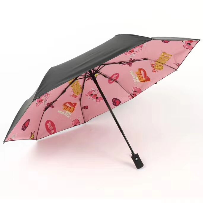 Black coating compact umbrella