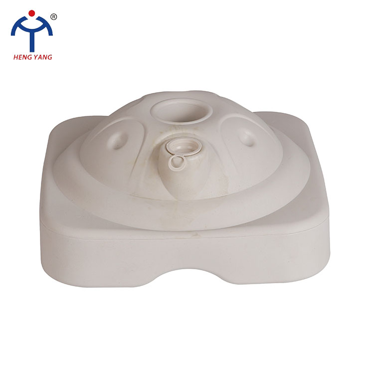 Plastic umbrella base