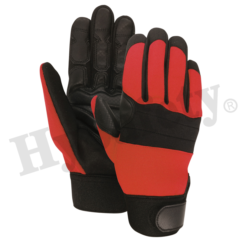 Mechanics gloves, synthetic leather glove, work glove