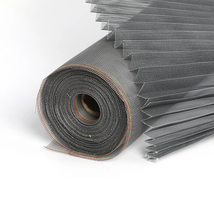 plisse fiberglass window screen