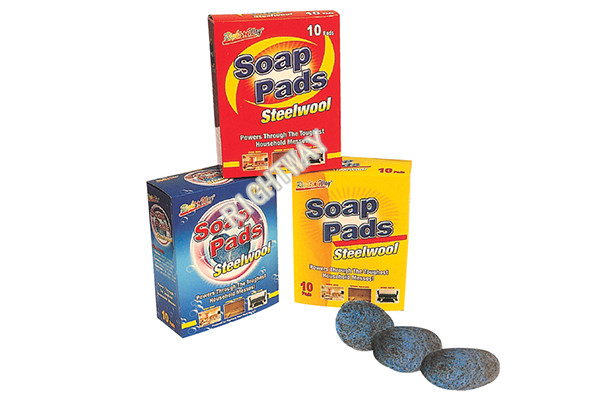 Steel wool Soap Pads