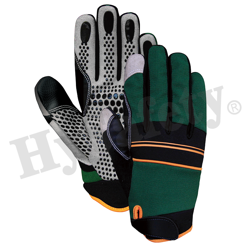 Mechanics gloves, synthetic leather glove, work glove
