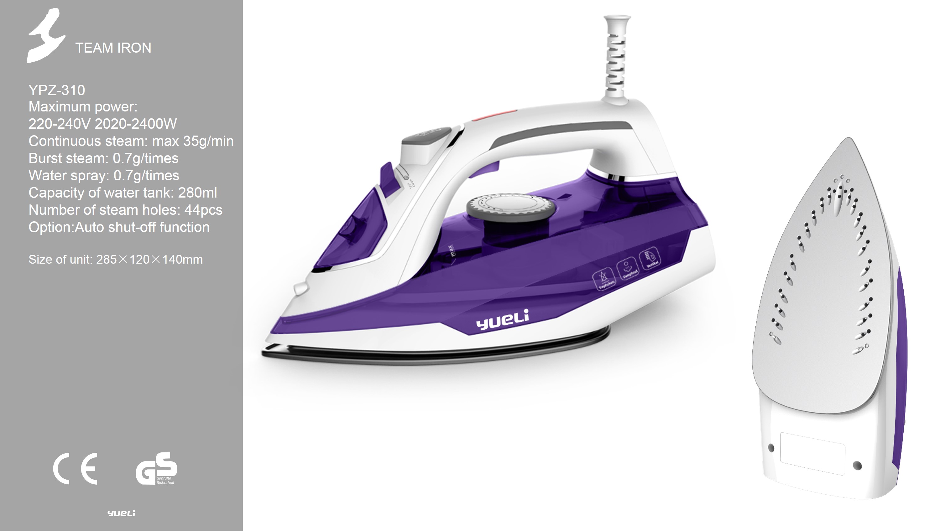 Steam Iron YPZ-310