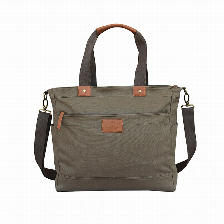 High end durable canvas messenger bag