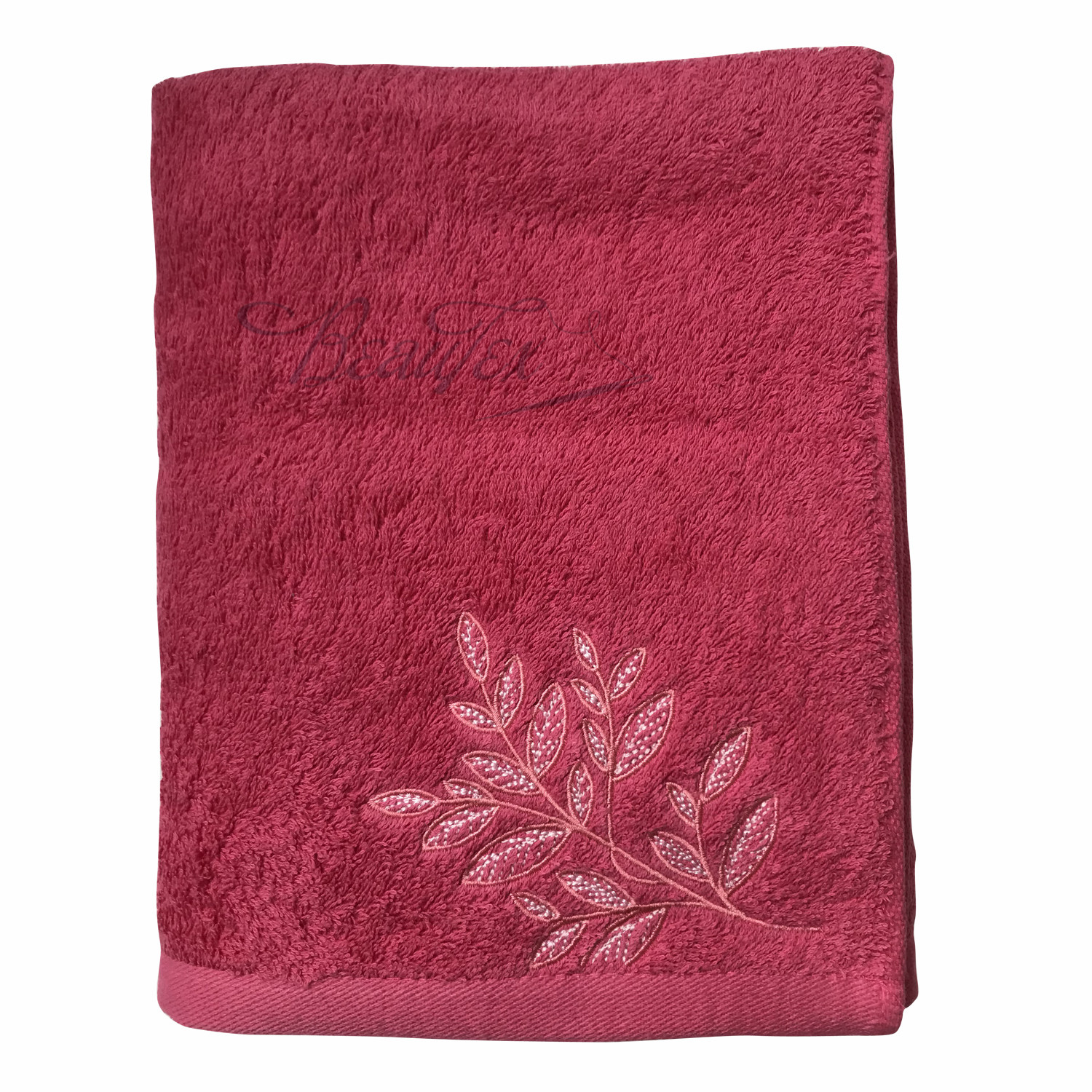 100% Cotton Towel With Embroidery.