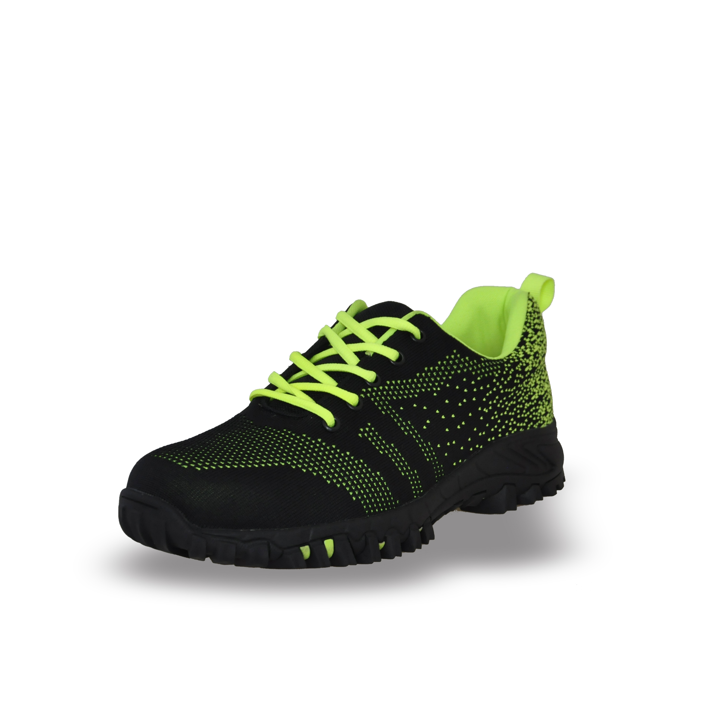 Low cut Sporty style gradient stainless steel toe safety working shoes