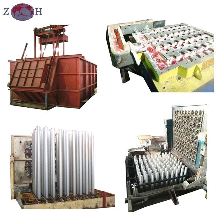 Aluminum billet casting production line