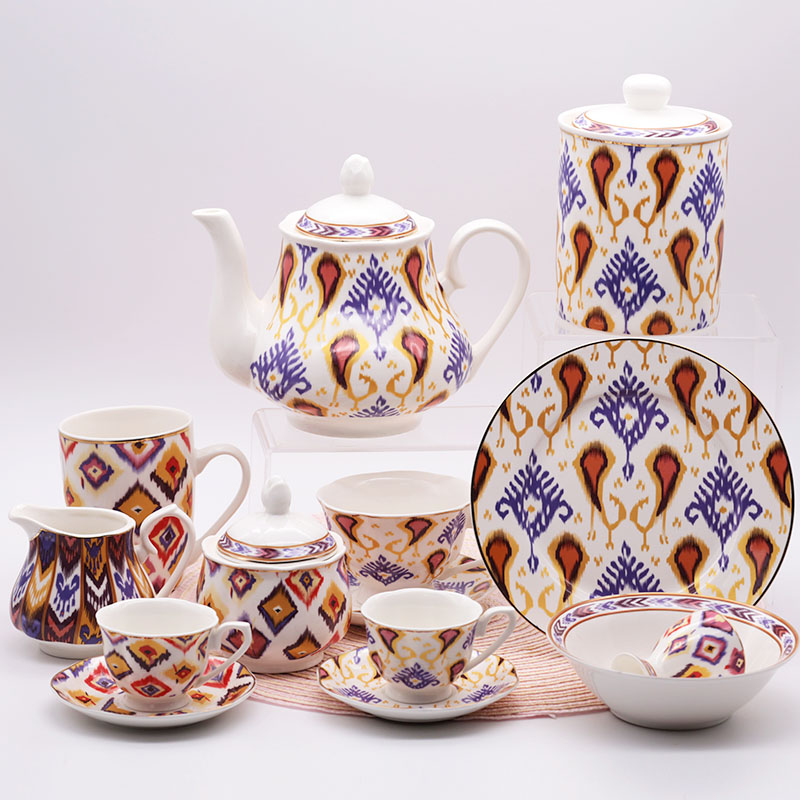 ZH-1916 dearm color 20pc dinner set