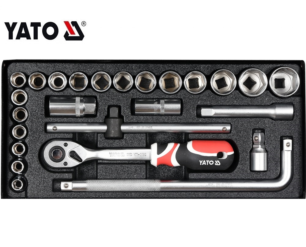 Socket Set 25pcs 1/2"