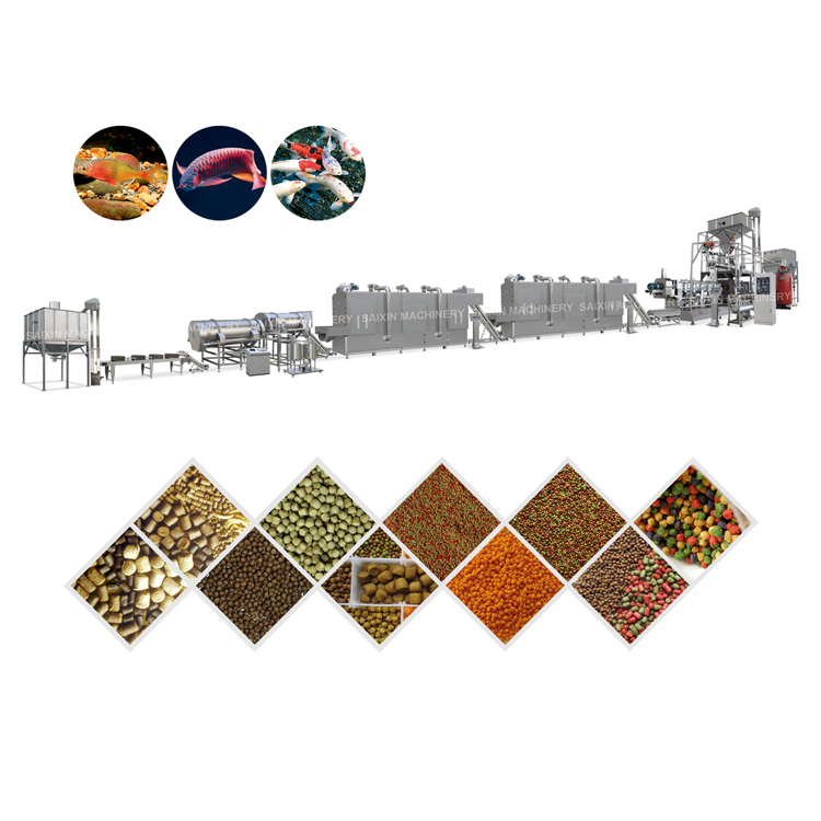 Large-Size Fish Feed Processing Line