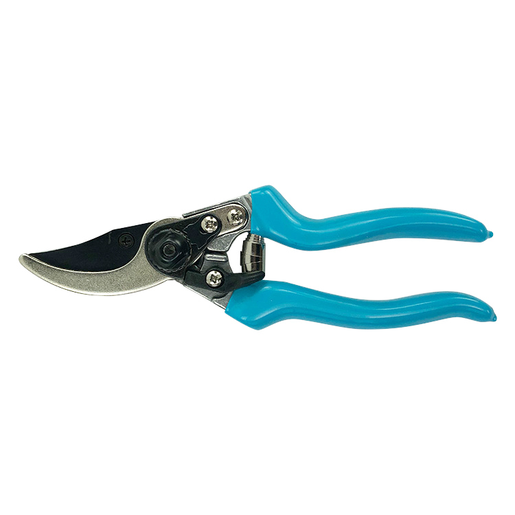 Pruning shear 50# carbon steel secateurs Nickel bypass hand pruner