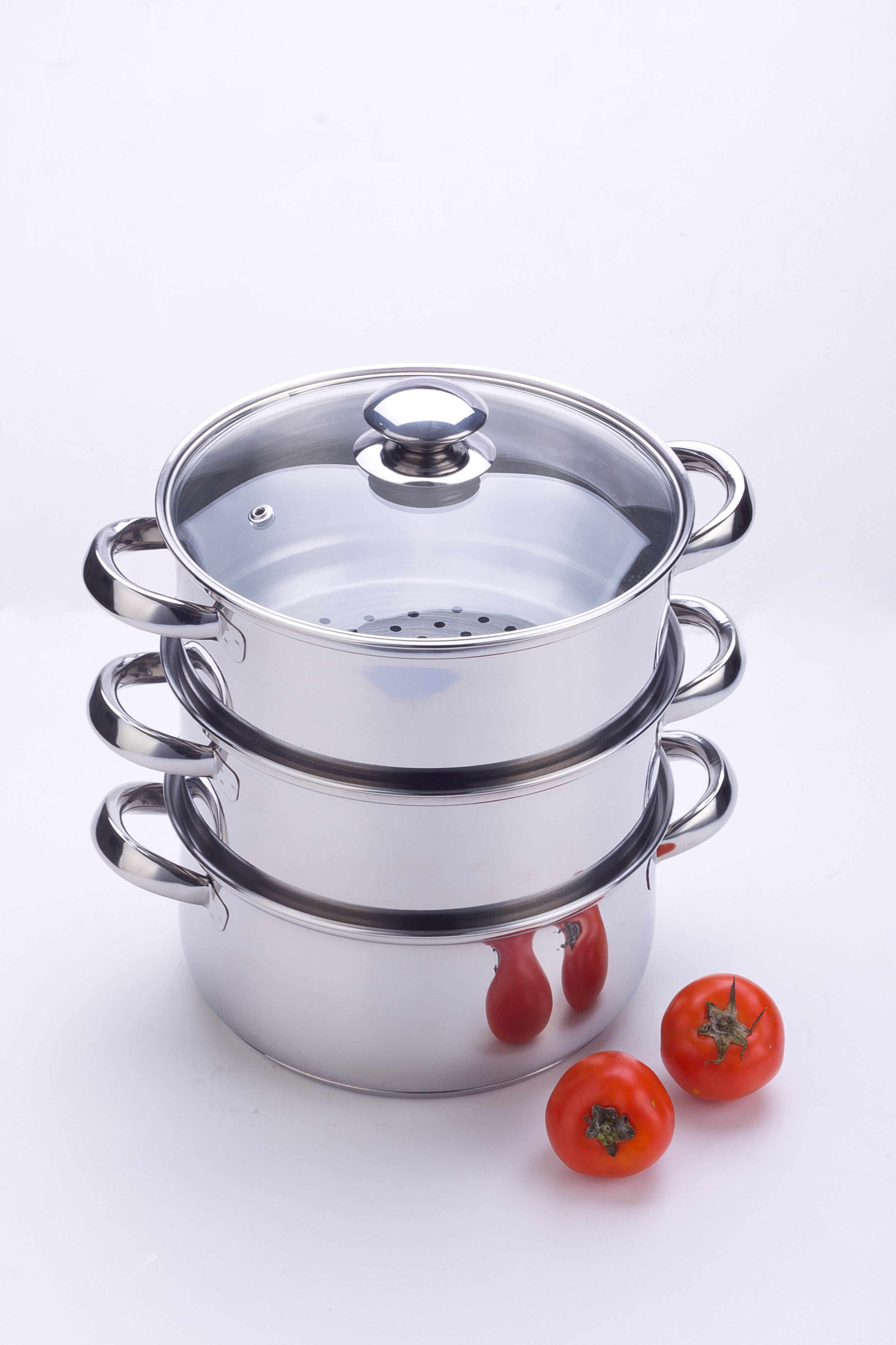 Stainless steel steamer