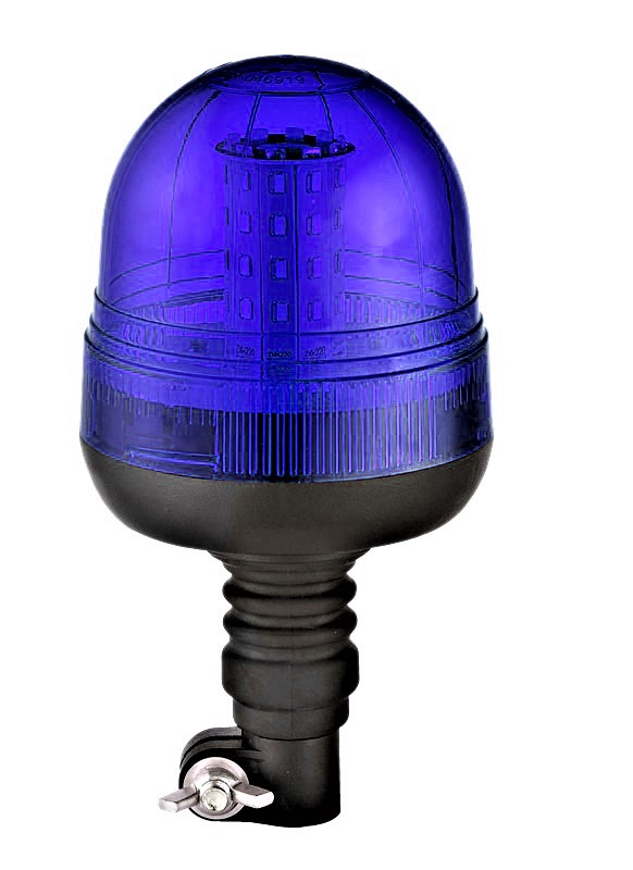 blue warning led light strobe beacon