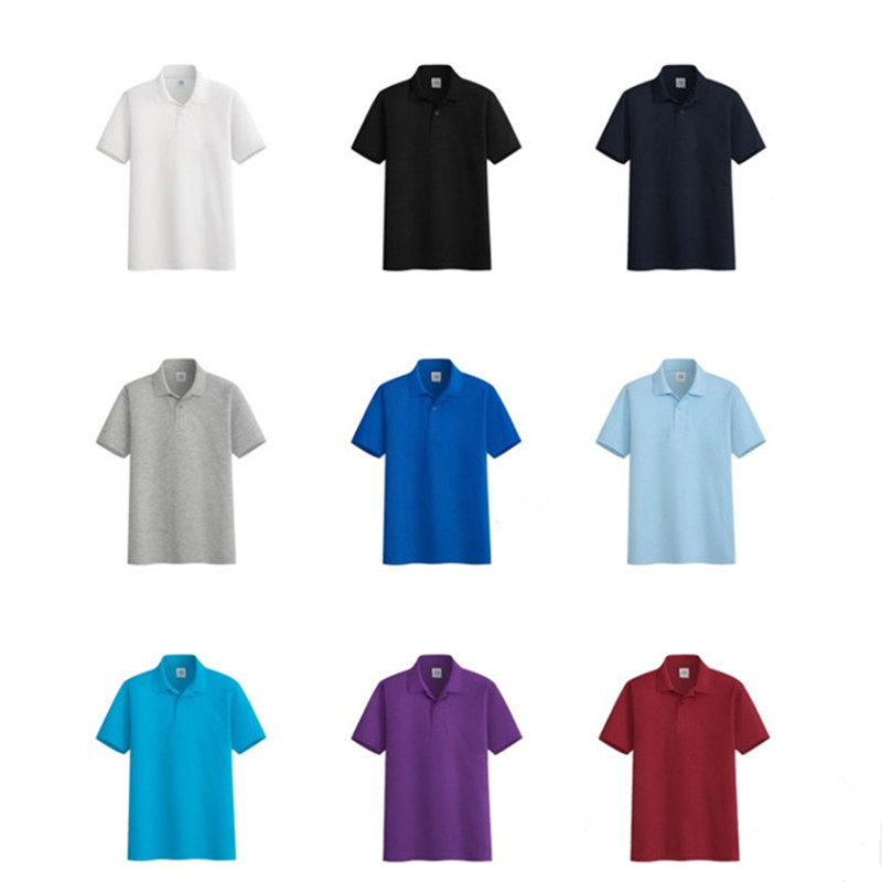 OEM fabric mens casual shirts summer polo shirts men camisas polo cotton plain knitwear mens short sleeve polo shirts