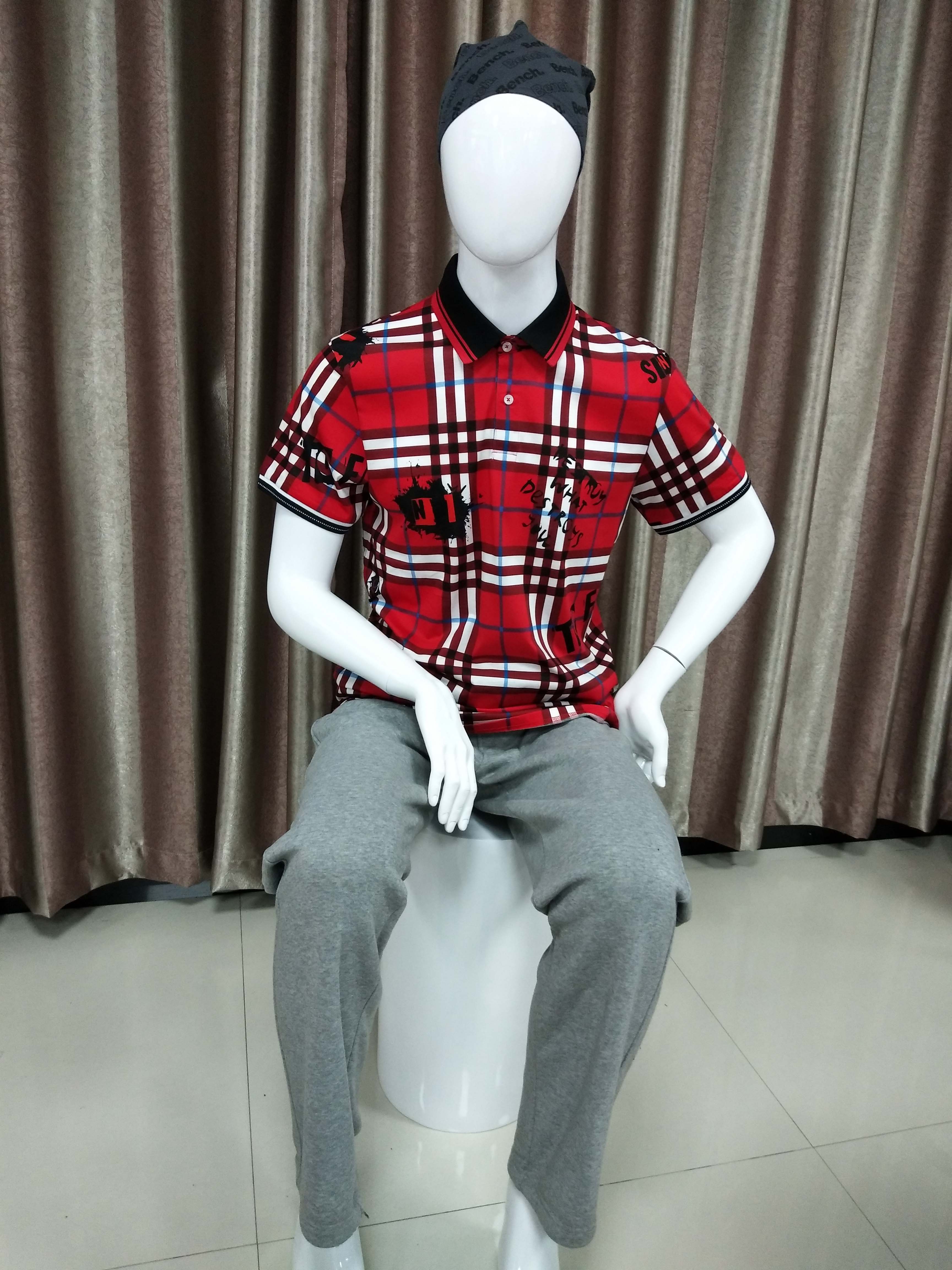 290gsm 65%Polyester 35%Cotton fleece Mens Long pant