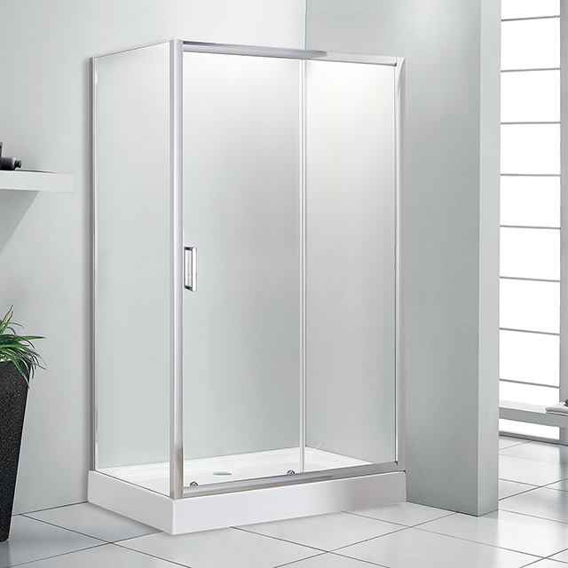 corner shower enclosure