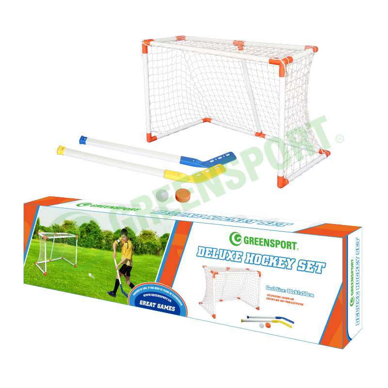 Deluxe Hockey Goal Set