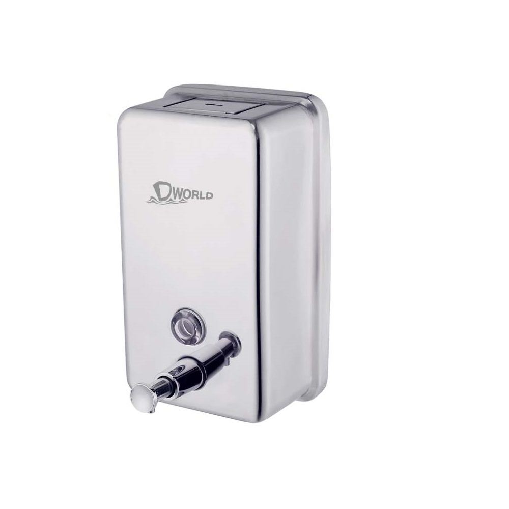 Stainless steel soap dispenser